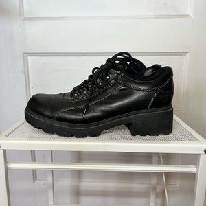 Vintage Harley Davidson lace-up boots